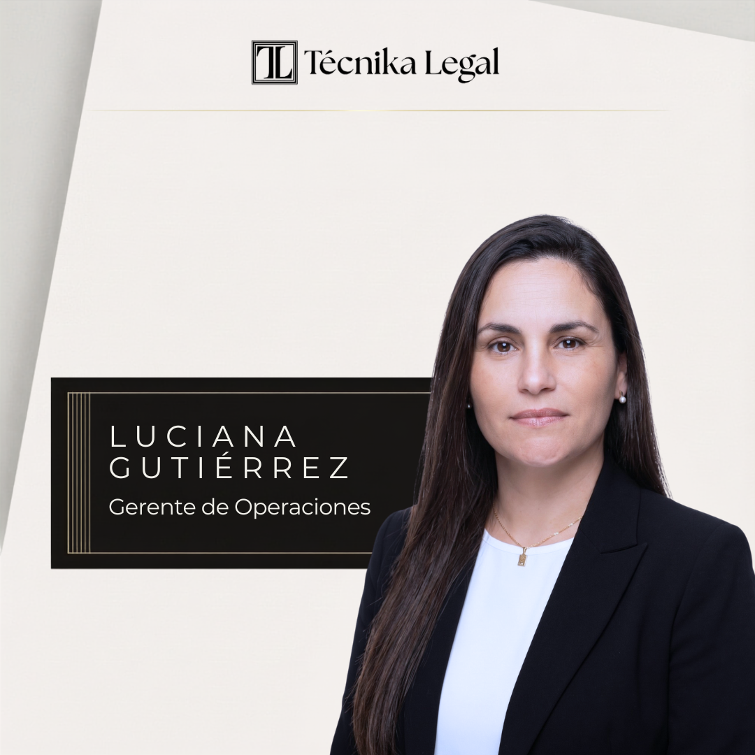 Integrante del equipo de Técnika Legal